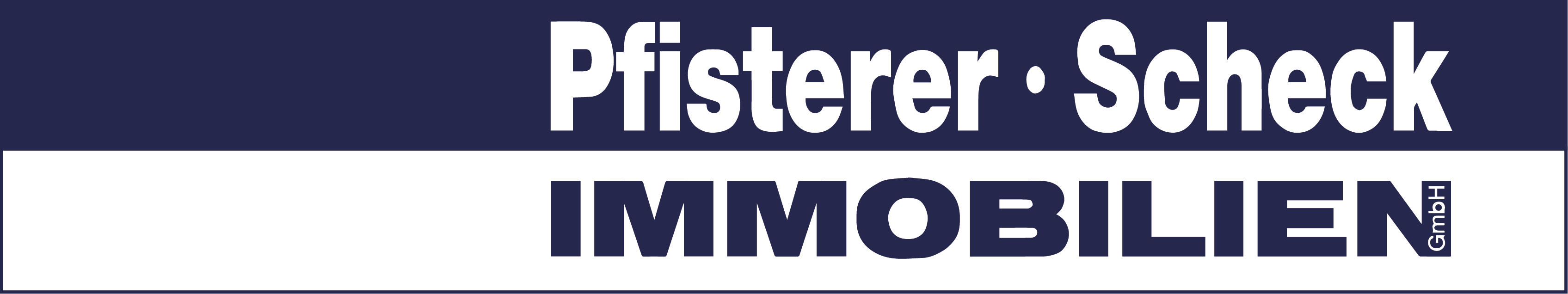 Logo Pfisterer-Scheck Immobilien